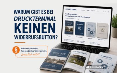 Warum gibt es bei DRUCKTERMINAL keinen Widerrufsbutton? Warum gibt es bei DRUCKTERMINAL keinen Widerrufsbutton?